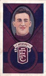 1933 Allen's League Footballers #72 Jack Moriarty Front